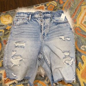 Gap Denim distressed shorts